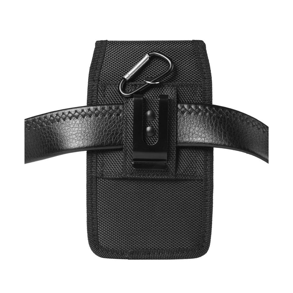 Telefon Kılıfı Bel Kemeri Çantası  Plus Model 6 inch Siyah 16x8