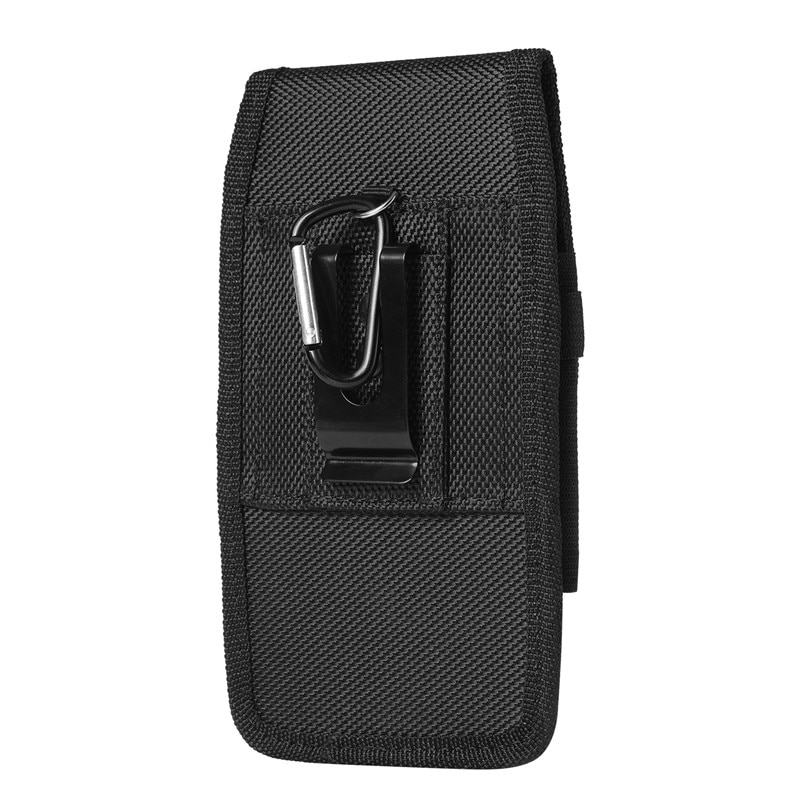 Telefon Kılıfı Bel Kemeri Çantası  Plus Model 6 inch Siyah 16x8