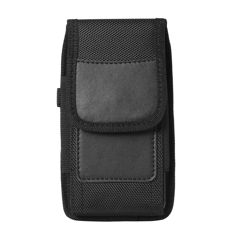 Telefon Kılıfı Bel Kemeri Çantası  Plus Model 6 inch Siyah 16x8