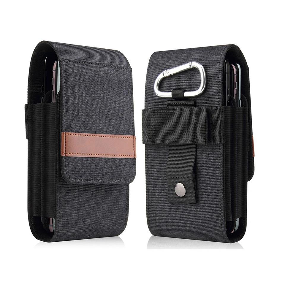 Telefon Kılıfı Bel Kemeri Çantası  Plus Model 4-5 inch 16x8 Siyah