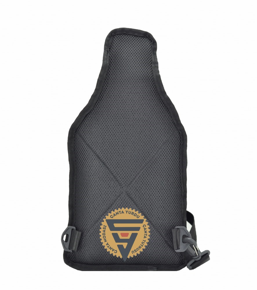 Taktik Bodybag Sırt ve Göğüs Çantası Siyah 30x22