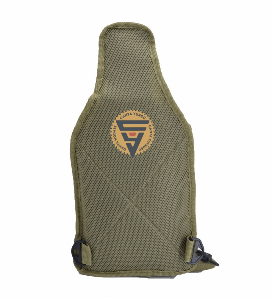Taktik Bodybag Sırt ve Göğüs Çantası Bej 30x22