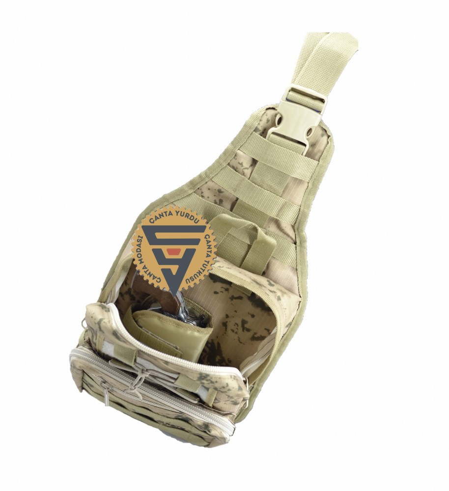 Taktik Bodybag Sırt ve Göğüs Çantası Jand Kamuflaj 30x22