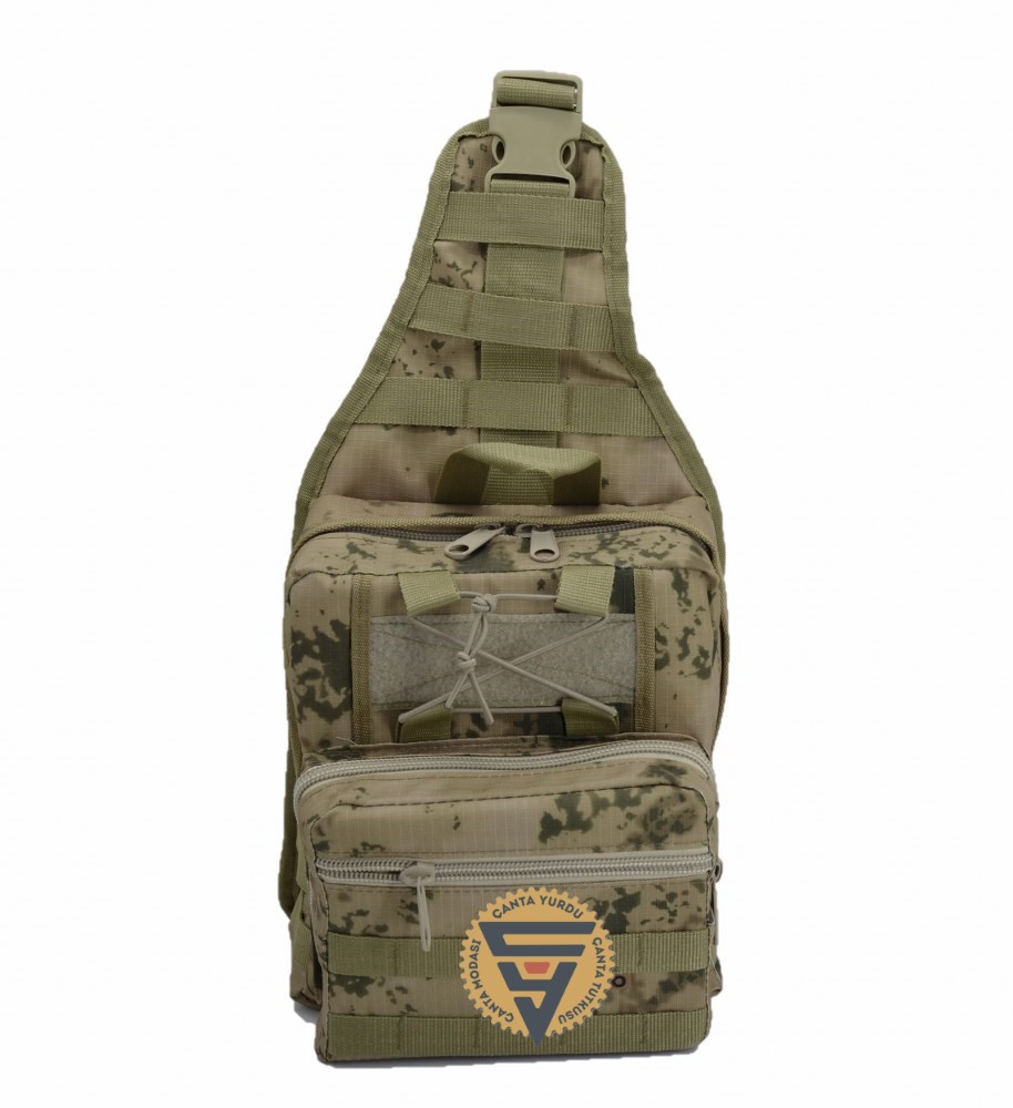 Taktik Bodybag Sırt ve Göğüs Çantası Jand Kamuflaj 30x22