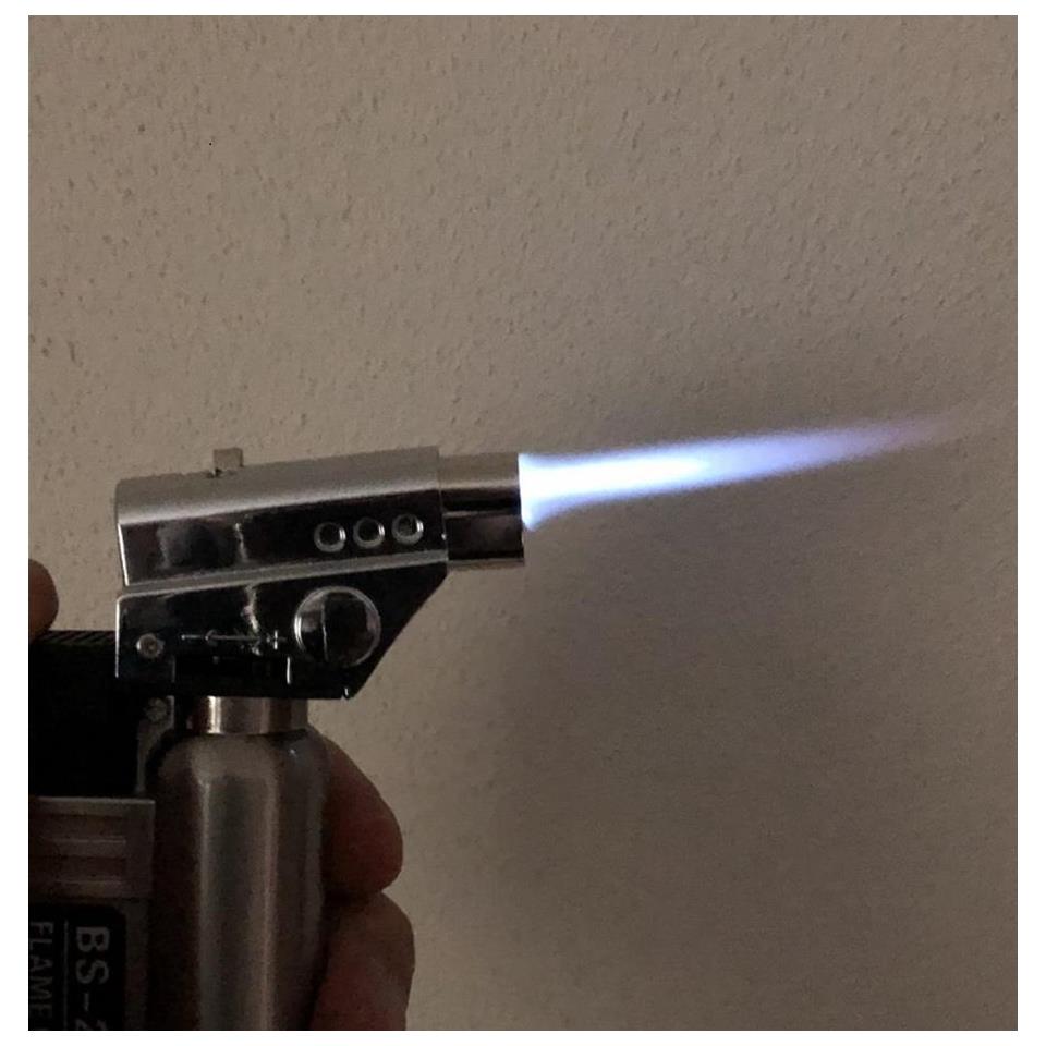1300 Derece Standlı Torch Pürmüz Çakmak İnce Alev