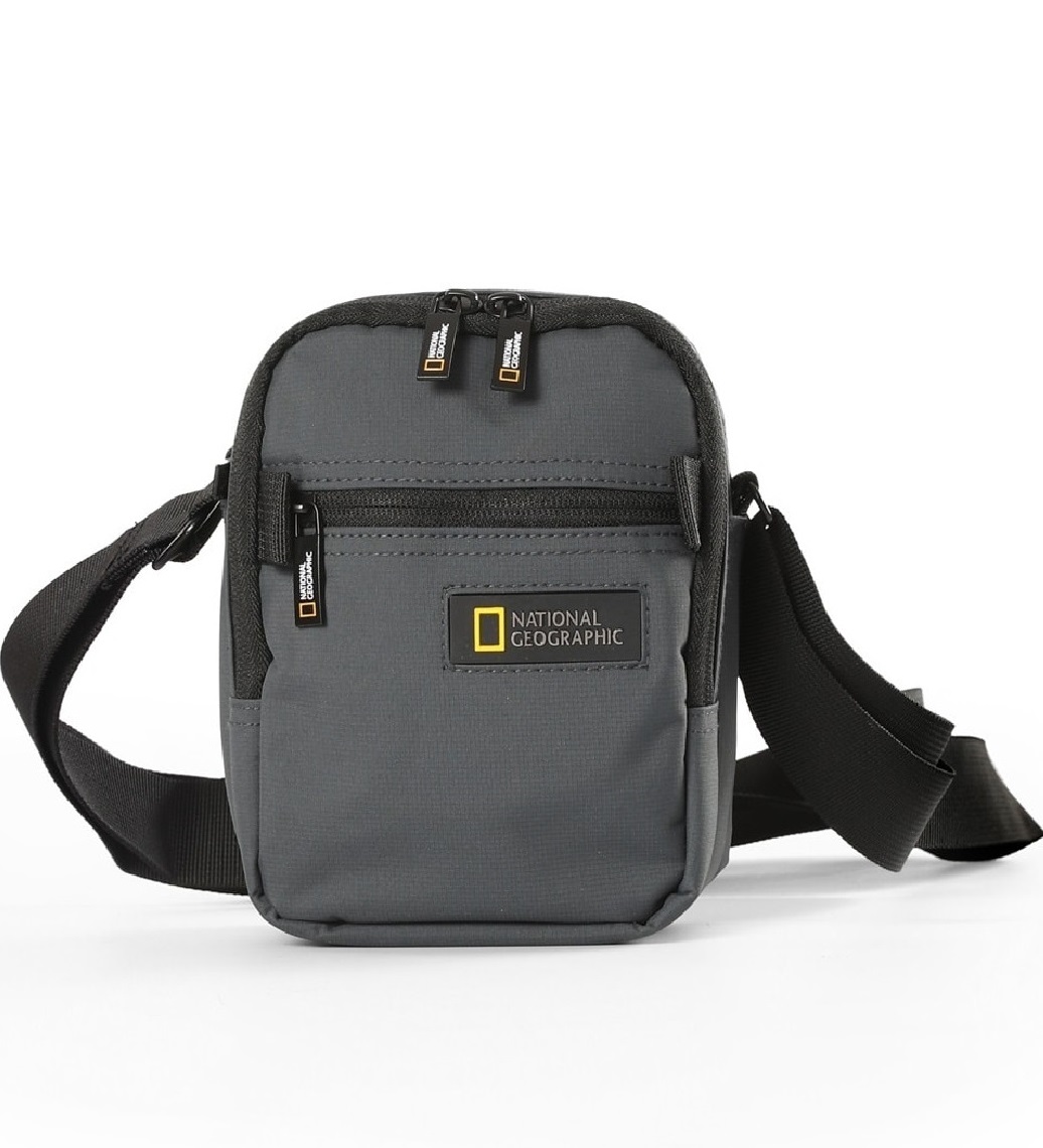 National Geographic Çapraz Askılı Omuz Çantası Gri 18x13