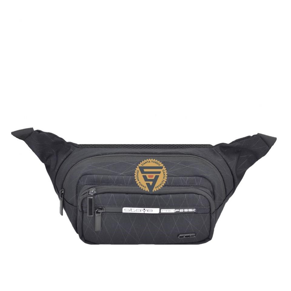 Ççs Su geçirmez Kullanışlı Bodybag Bel Çantası Siyah