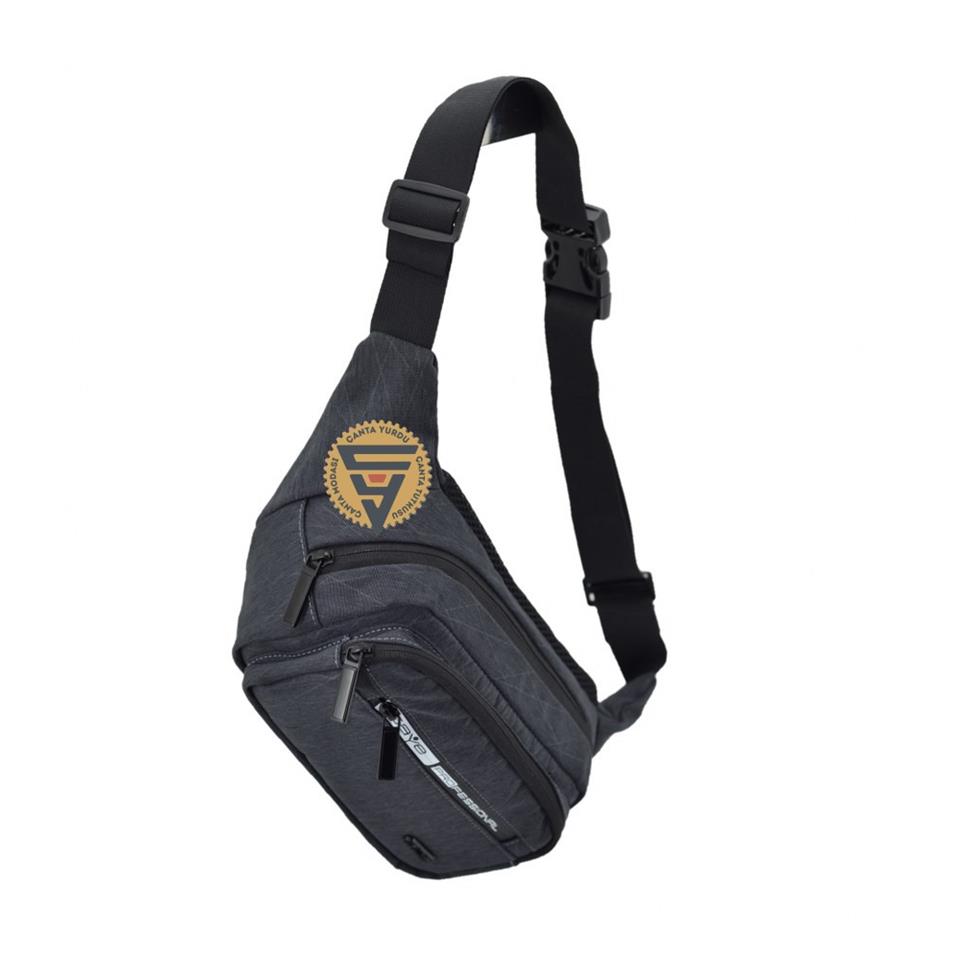 Ççs Su geçirmez Kullanışlı Bodybag Bel Çantası Gri