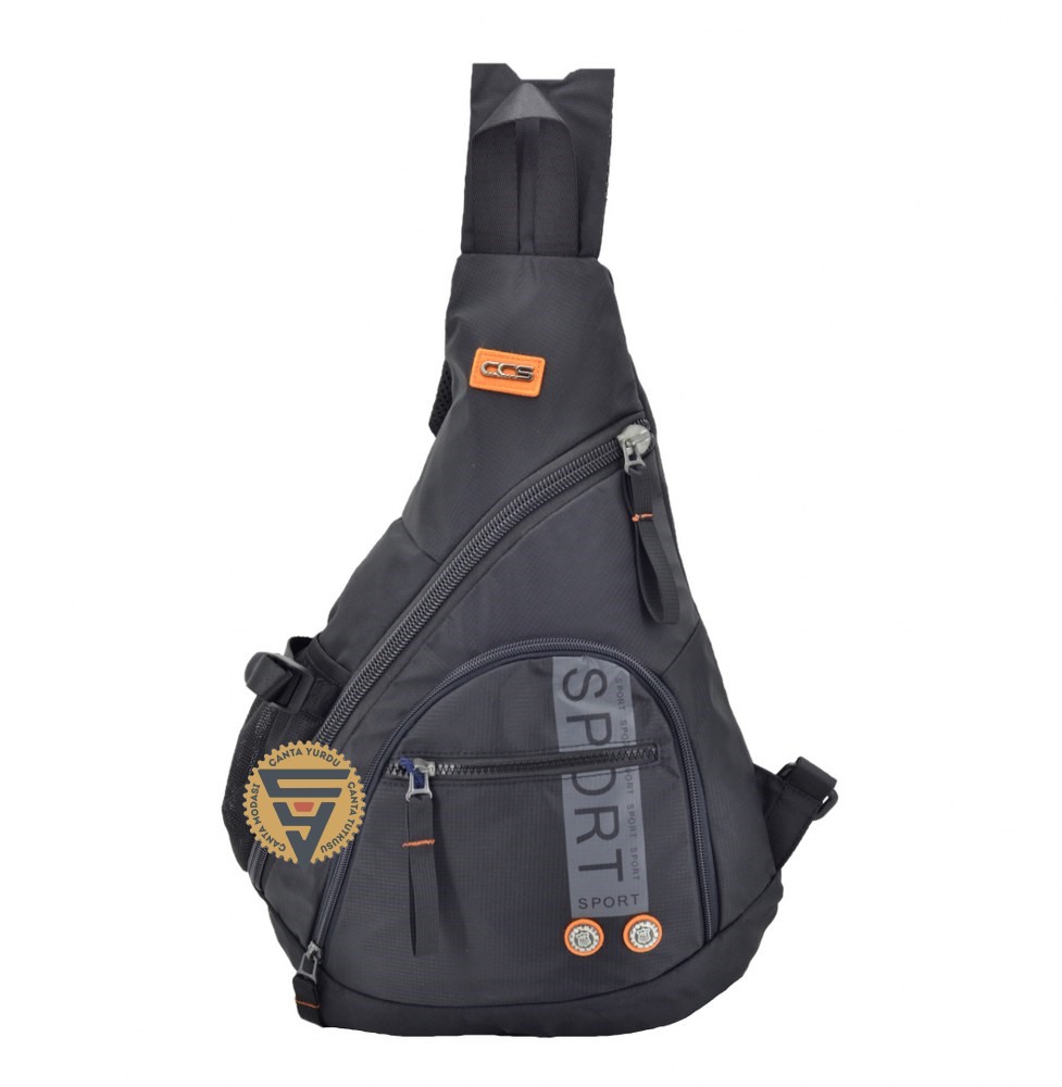 Ççs 51279 Bodybag Su Geçirmez Sırt ve Göğüs Çantası Siyah
