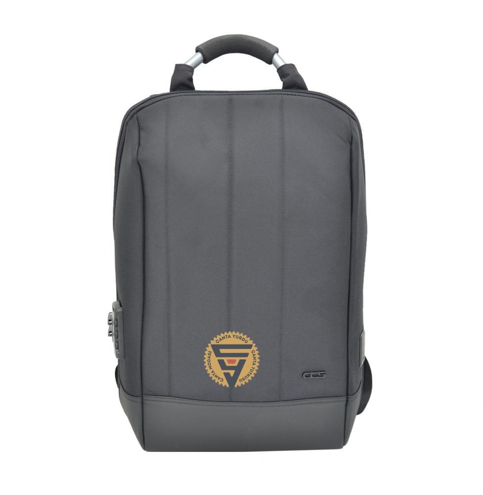Ççs 51358 Kilitli Laptop Sırt Çantası 17 İnch Siyah