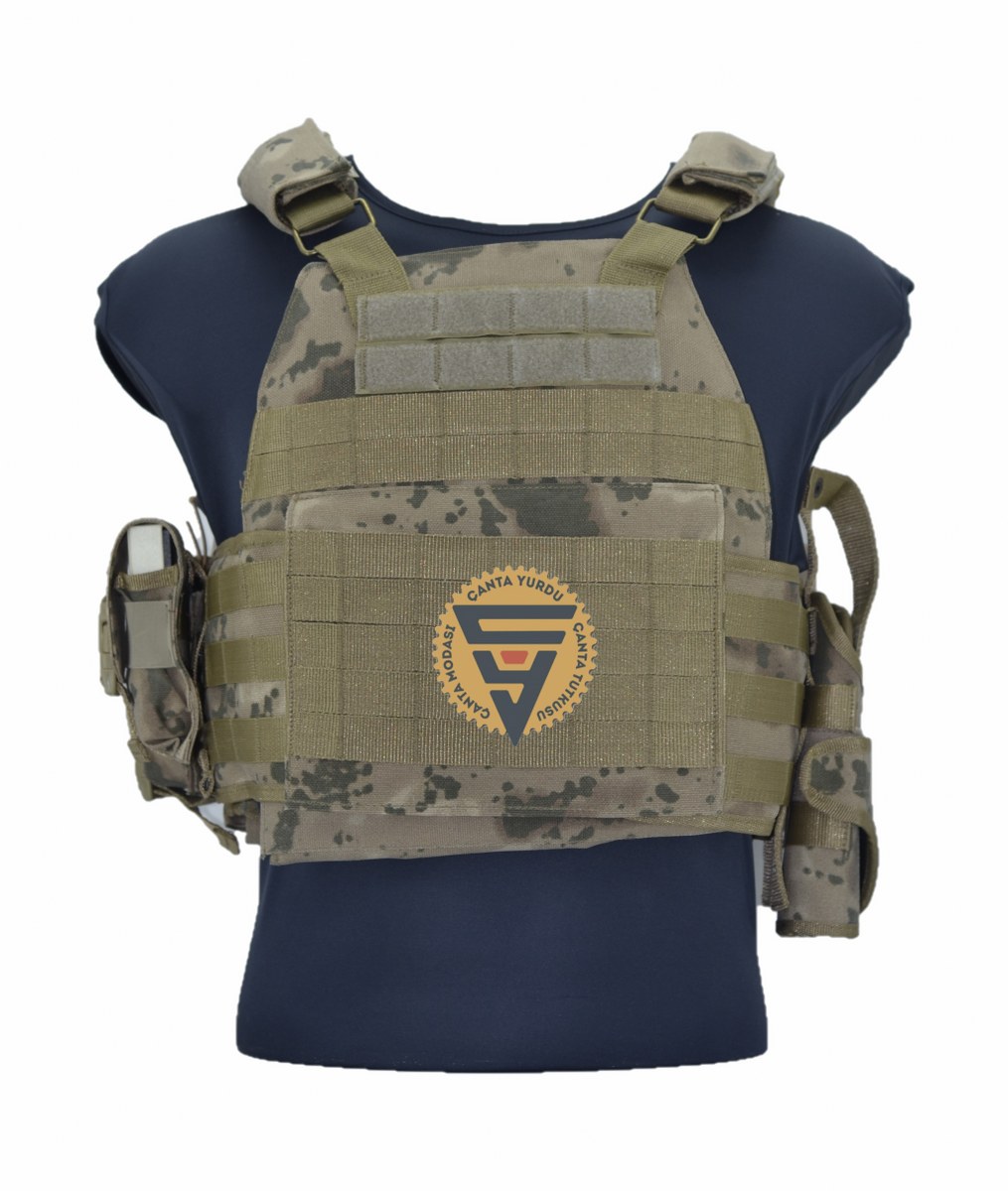 Special Cordura Hücum Yeleği Jand Kamuflaj