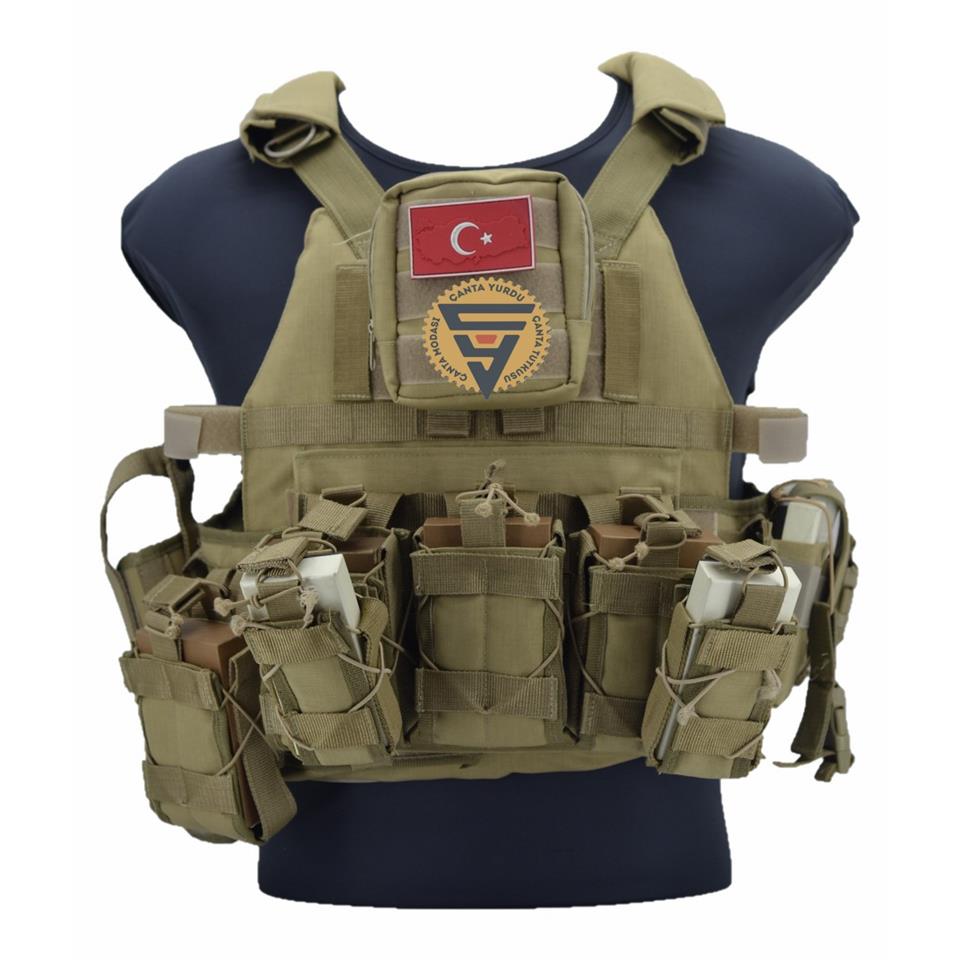 Special Cordura Hücum Yeleği Bej