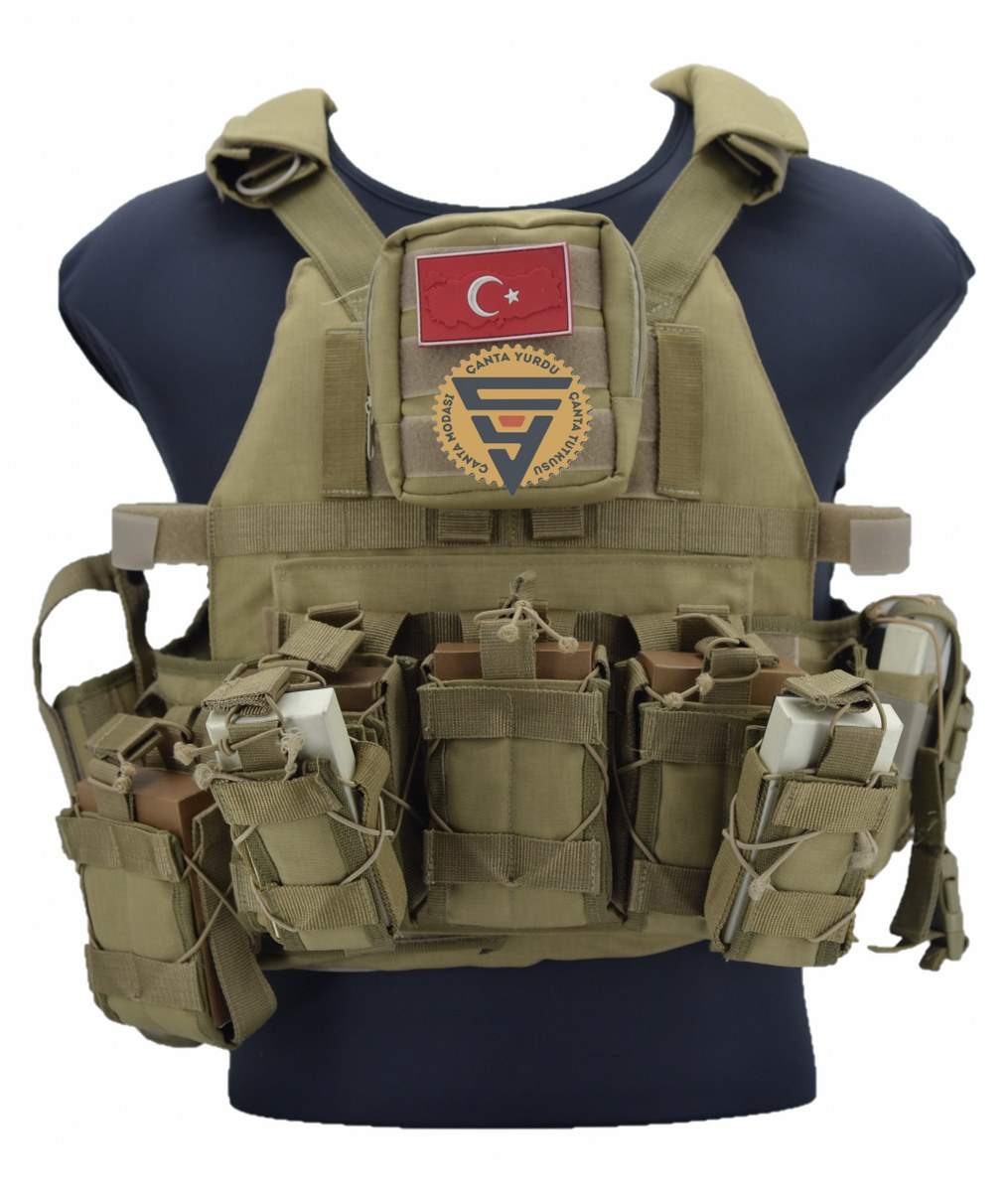 Special Cordura Hücum Yeleği Bej