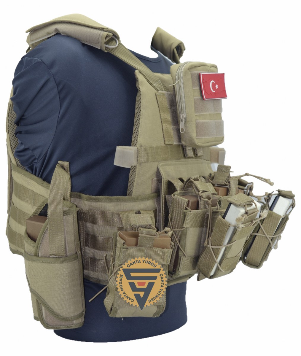 Special Cordura Hücum Yeleği Bej