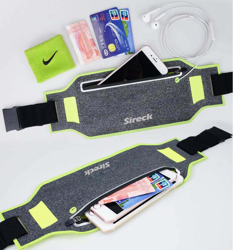 Su Geçirmez Spor Koşu Kemeri Bel Çantası 