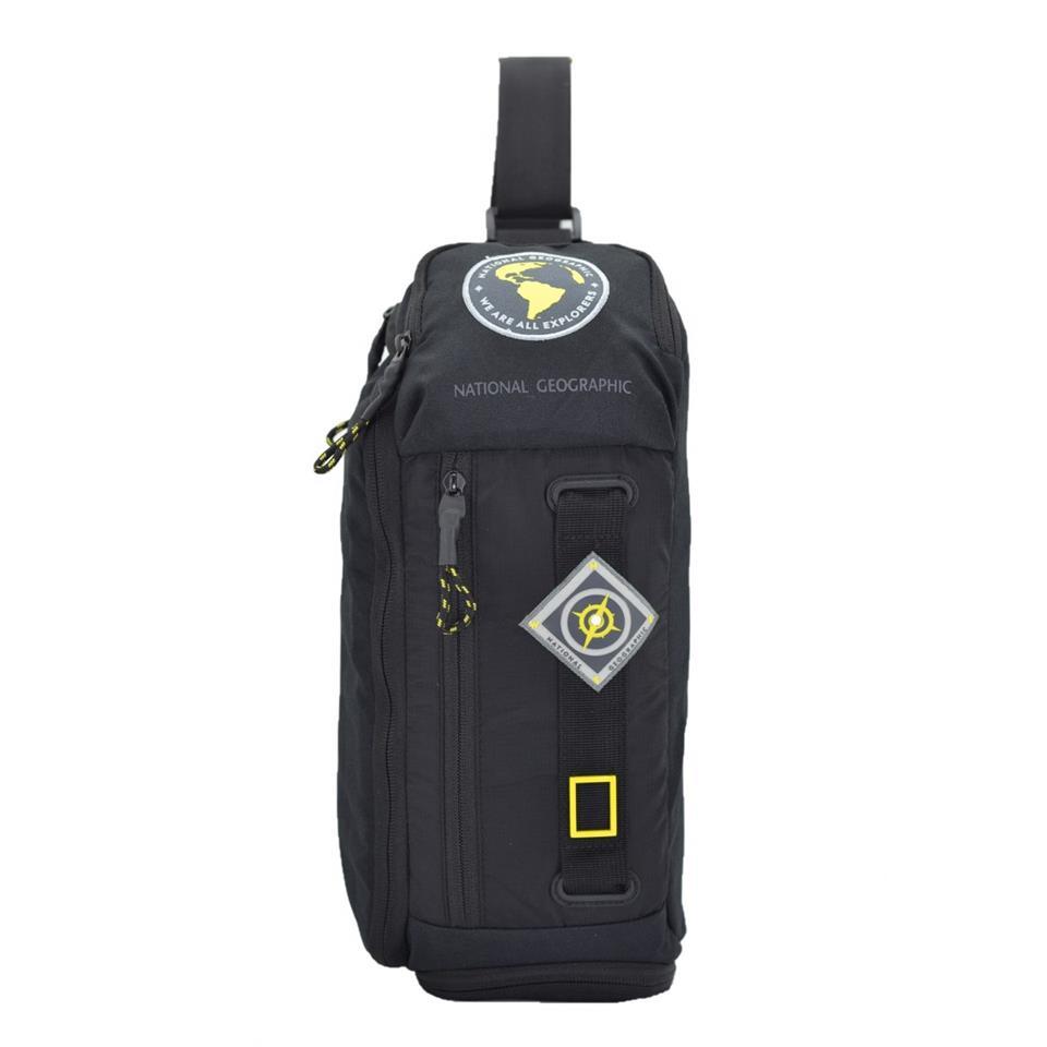 National Geographic Sırt ve Göğüs Çantası Siyah 38x15