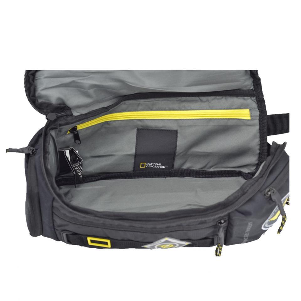 National Geographic Sırt ve Göğüs Çantası Siyah 38x15