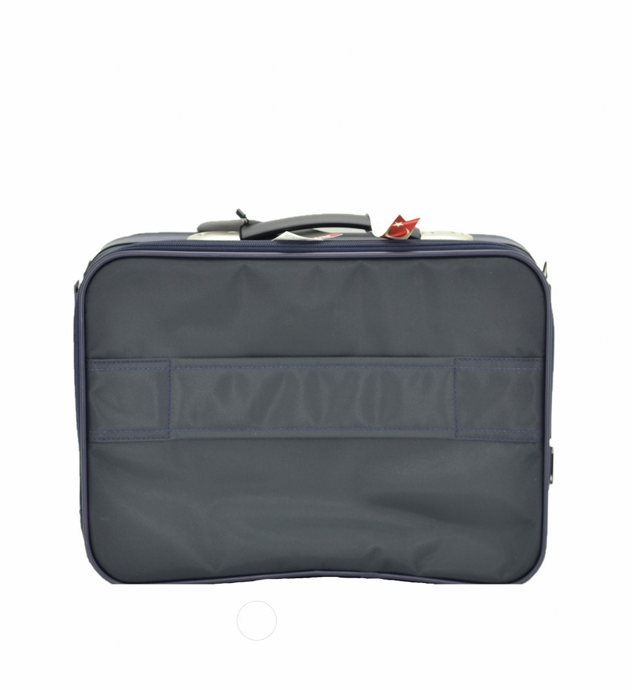 Kasalı Evrak ve Laptop Çantası 48 Cm Lacivert