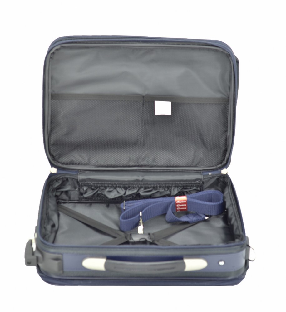 Çekçekli Kabin Boy Seyahat ve Business Çanta  42 Cm Lacivert