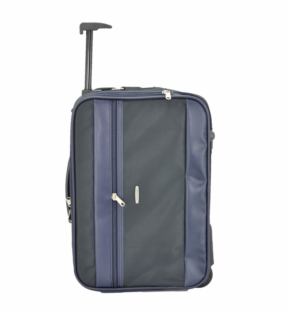Çekçekli Kabin Boy Seyahat ve Business Çanta  48 Cm Lacivert