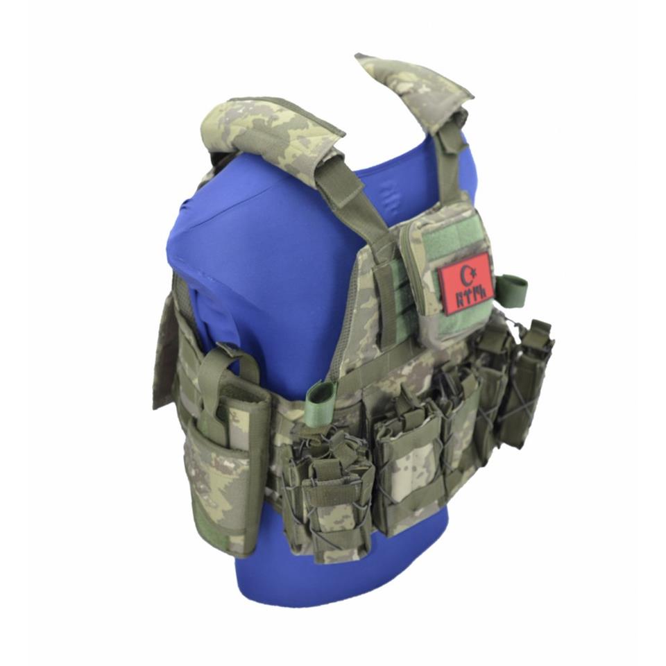 Special Cordura Hücum Yeleği Tsk Yeni Kamuflaj