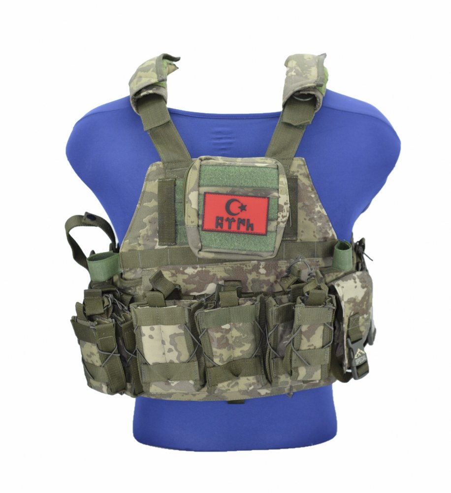 Special Cordura Hücum Yeleği Tsk Yeni Kamuflaj