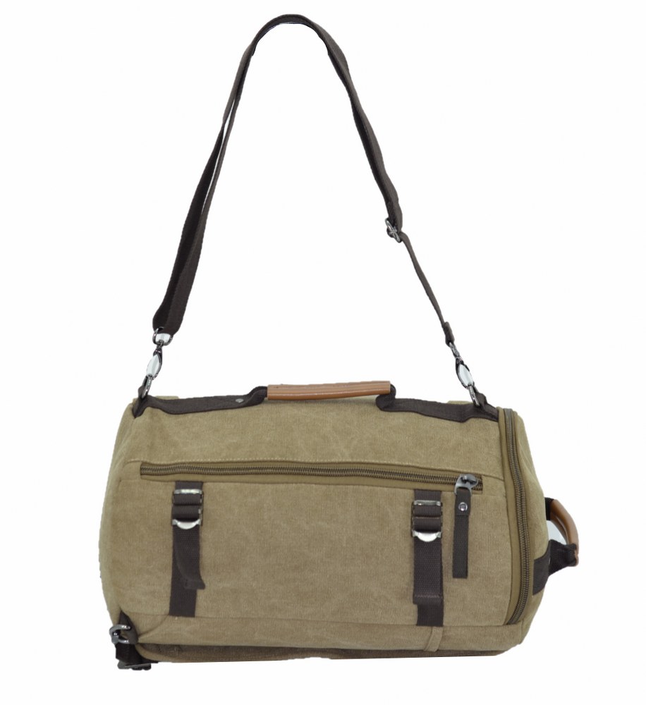 Ccs Slindir Spor Omuz ve Sırt Çantası Kahve 39x25