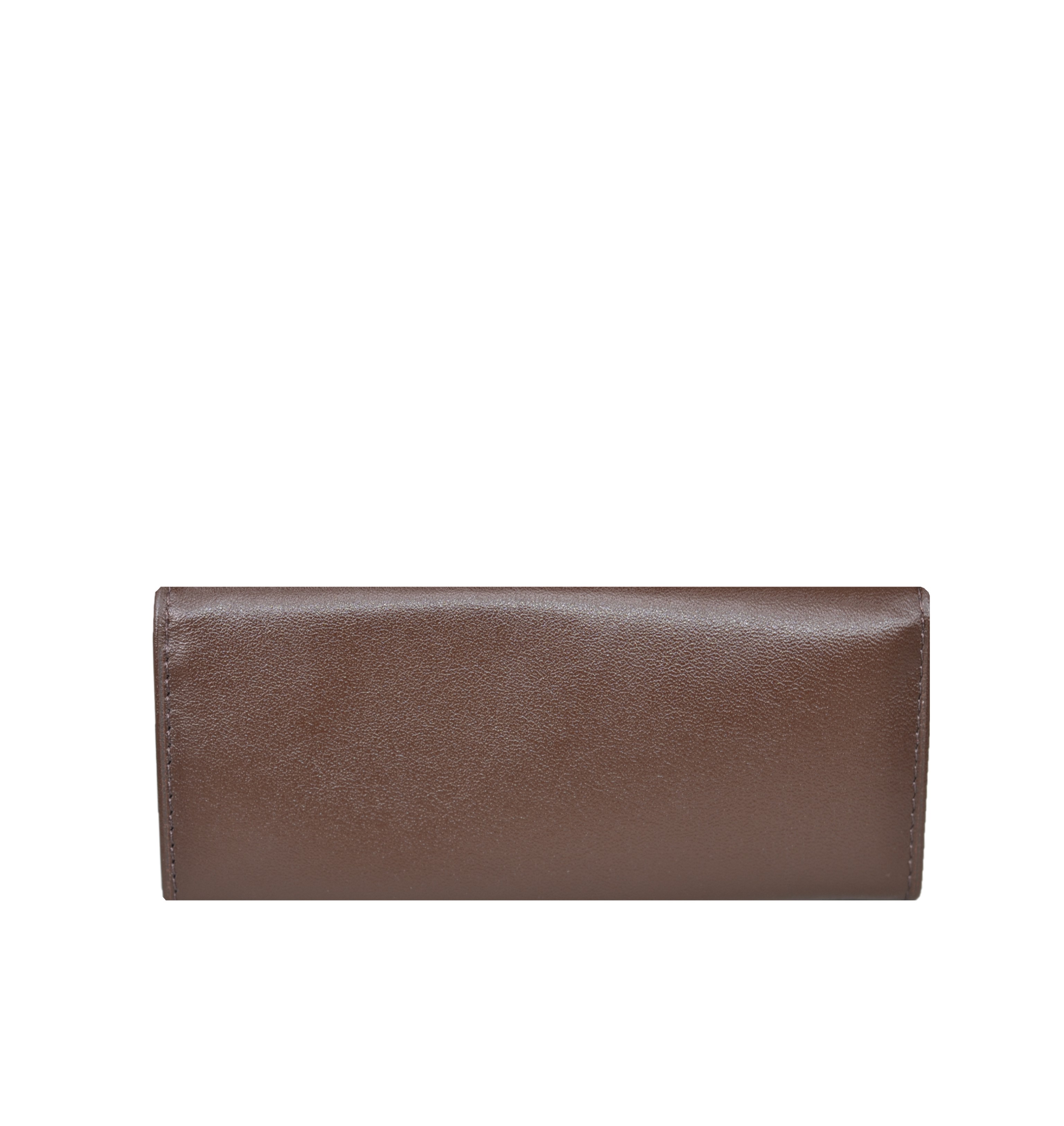 Hakiki Deri Çıtlı Anahtarlık 14x6 Kahve