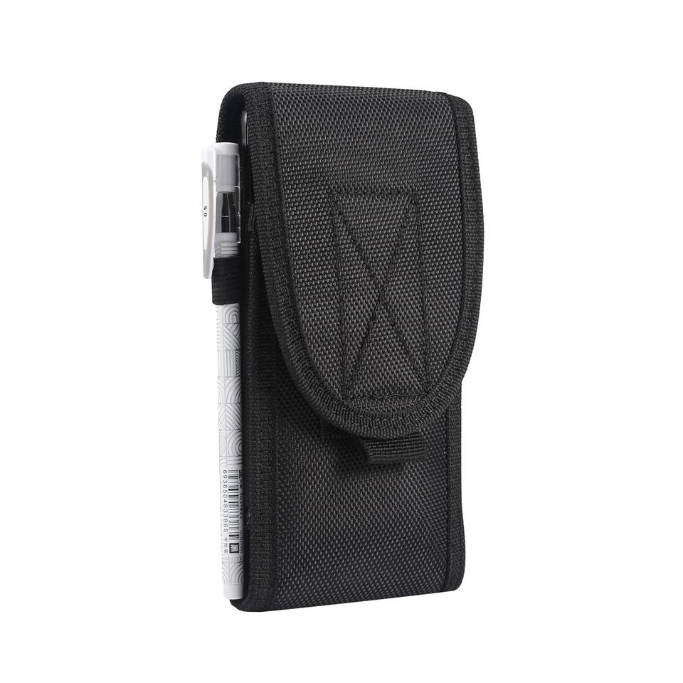 Plus Sport Cep Telefonu İçin Kılıf Bel Çantası  Siyah 16x8