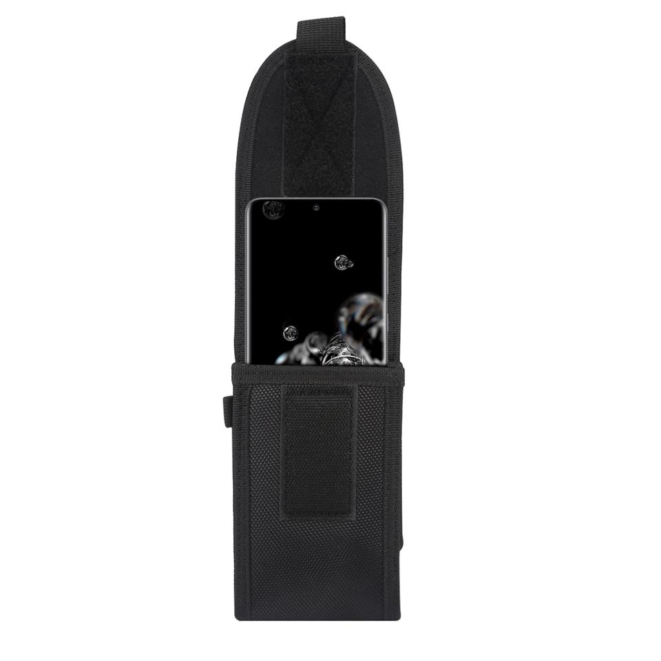 Plus Sport Cep Telefonu İçin Kılıf Bel Çantası  Siyah 16x8