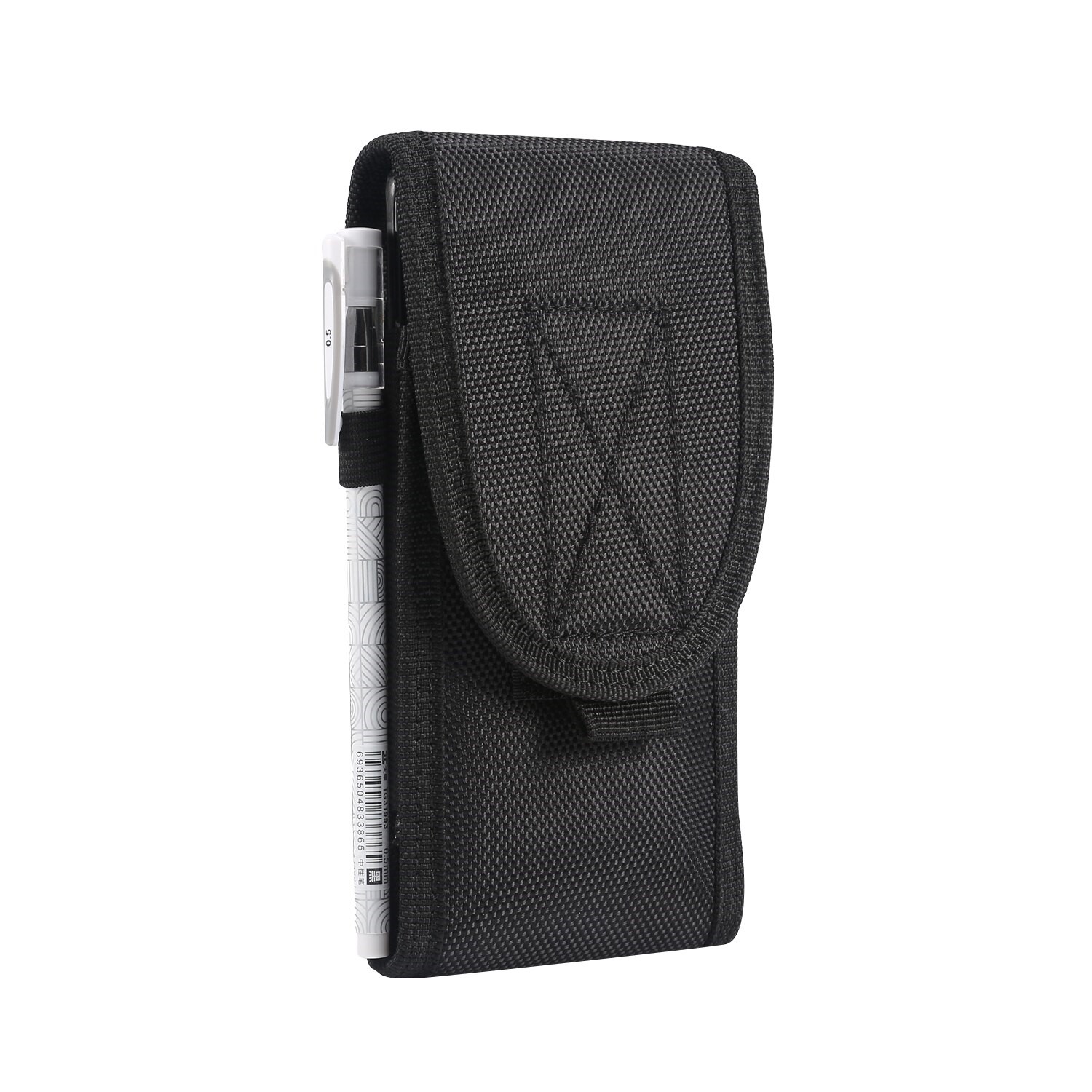 Plus Sport Cep Telefonu İçin Kılıf Bel Çantası  Siyah 16x8