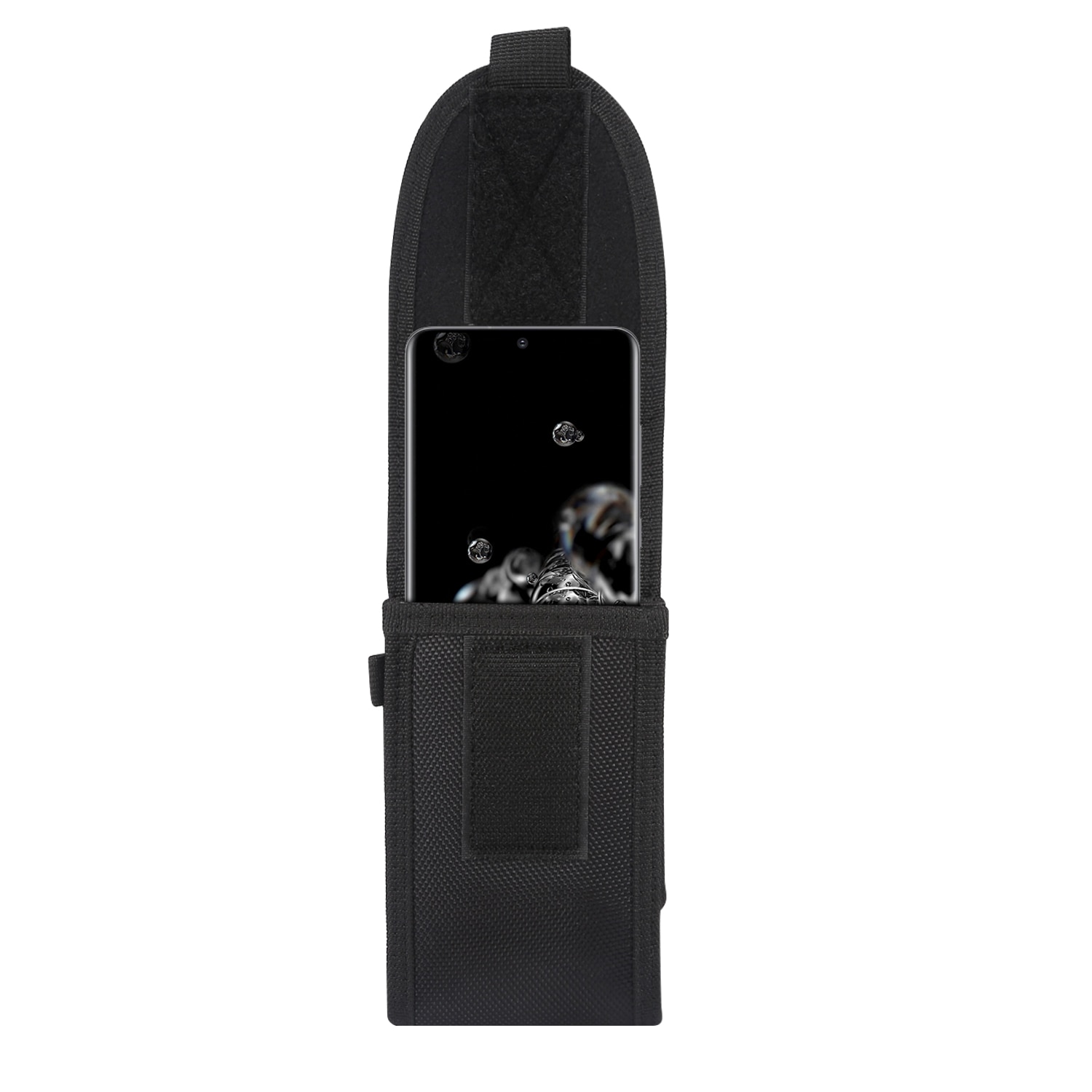 Plus Sport Cep Telefonu İçin Kılıf Bel Çantası  Siyah 16x8