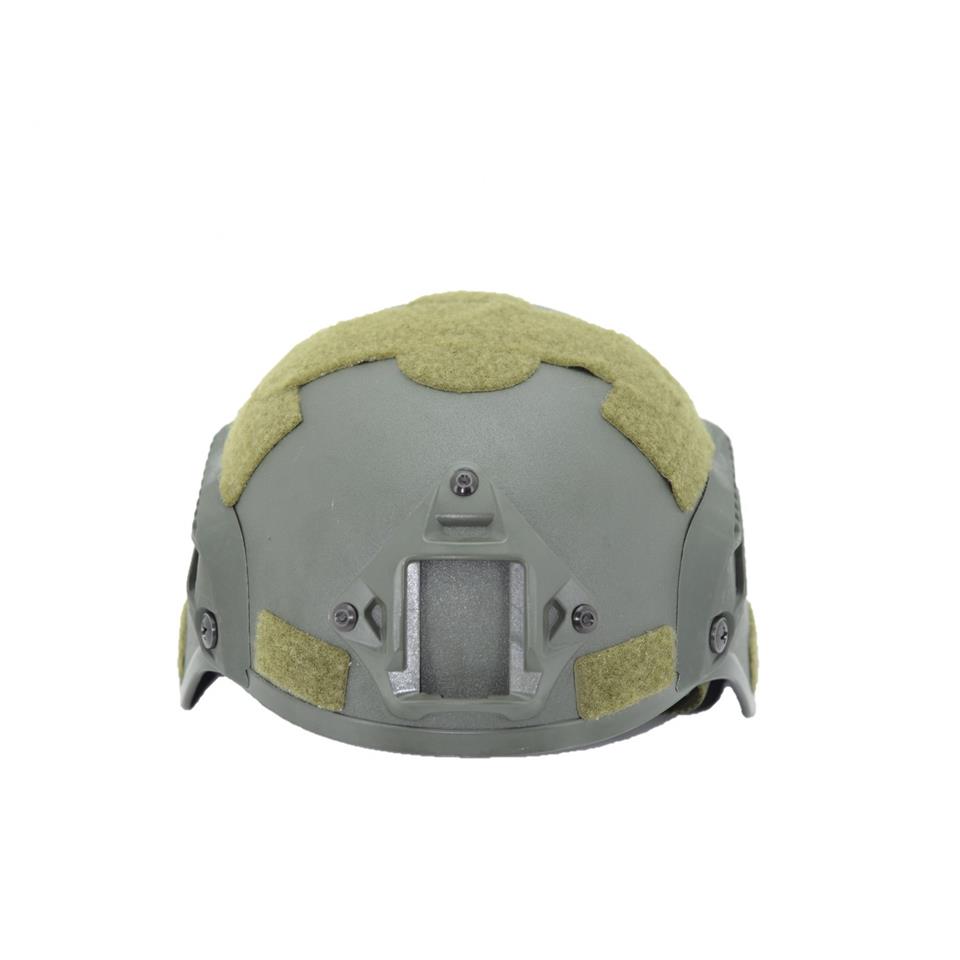 Taktikal Airsoft Paintball Plastik Kask Haki