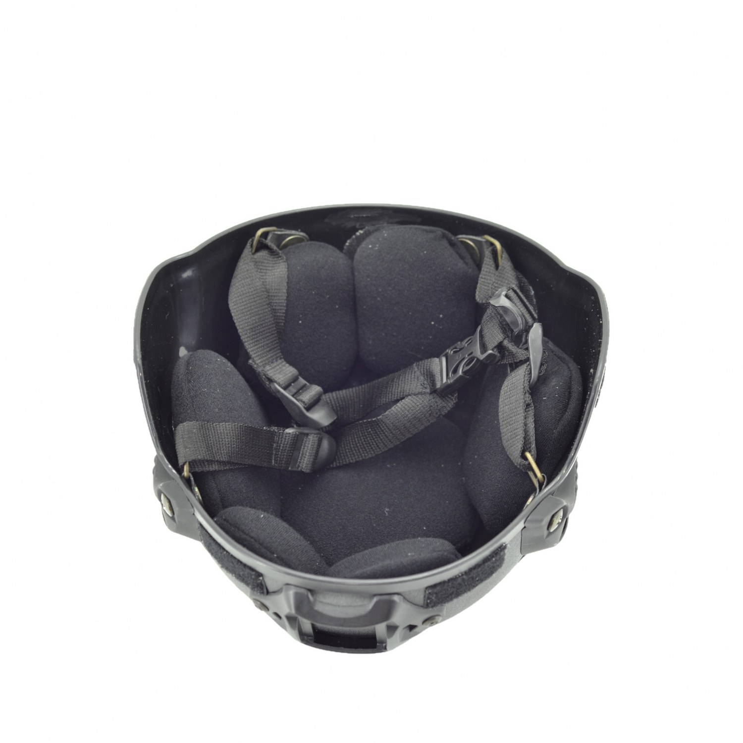 Taktikal Airsoft Paintball Plastik Kask Siyah