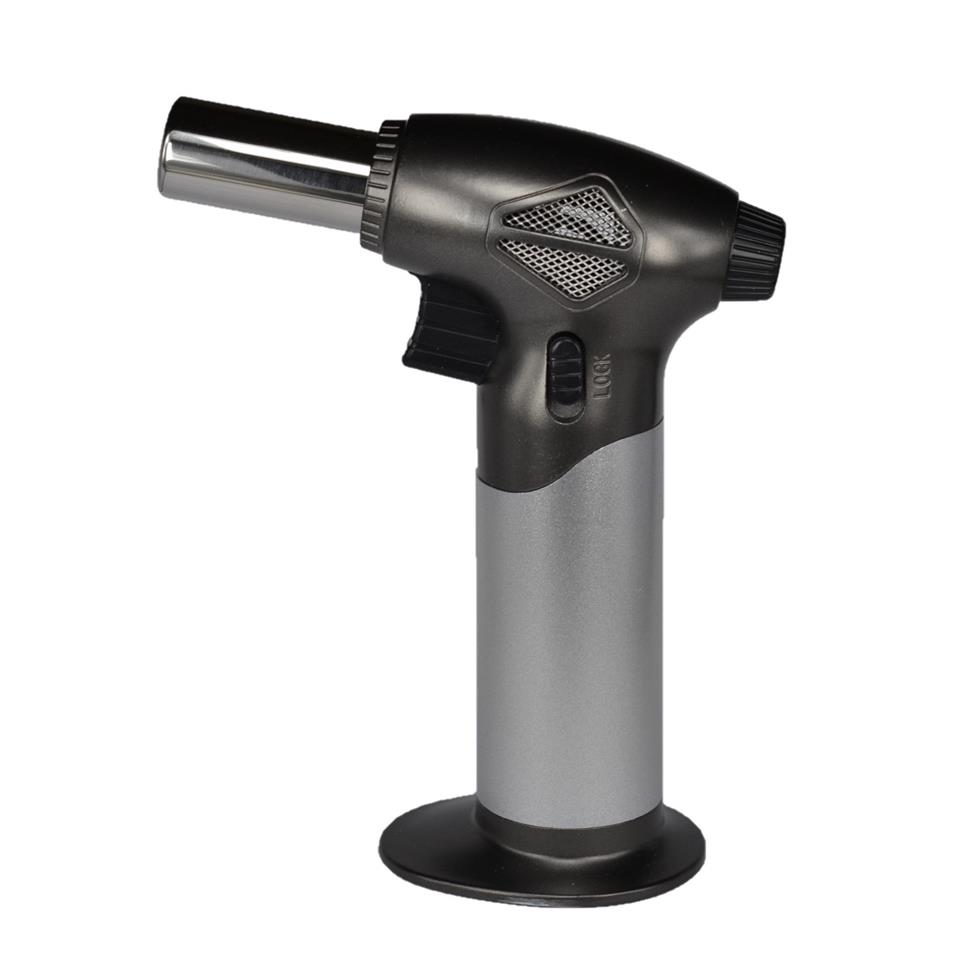 Butane Power Ayarlanabilir Torch Pürmüz Çakmak 2500 F Gümüş