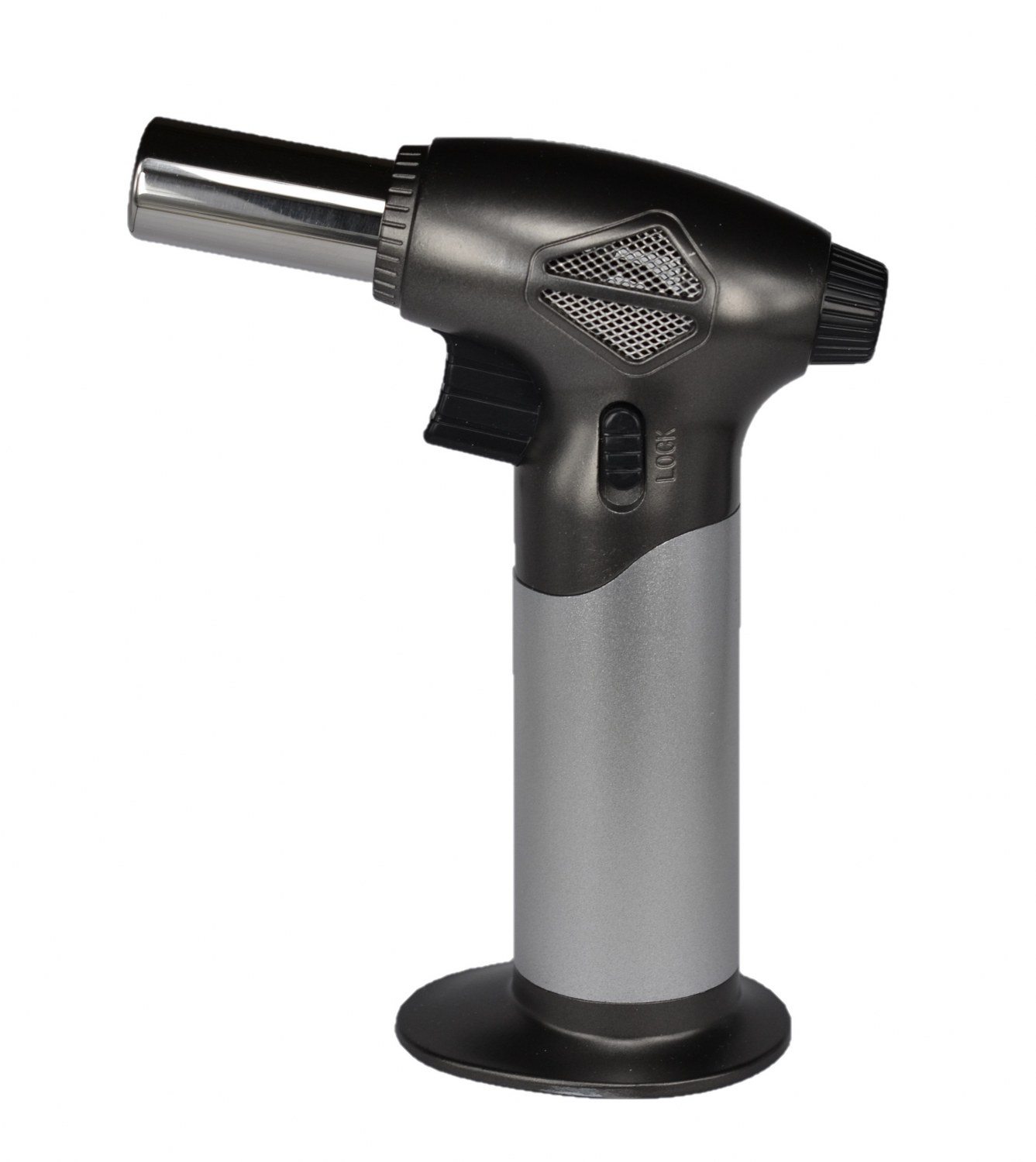 Butane Power Ayarlanabilir Torch Pürmüz Çakmak 2500 F Gümüş