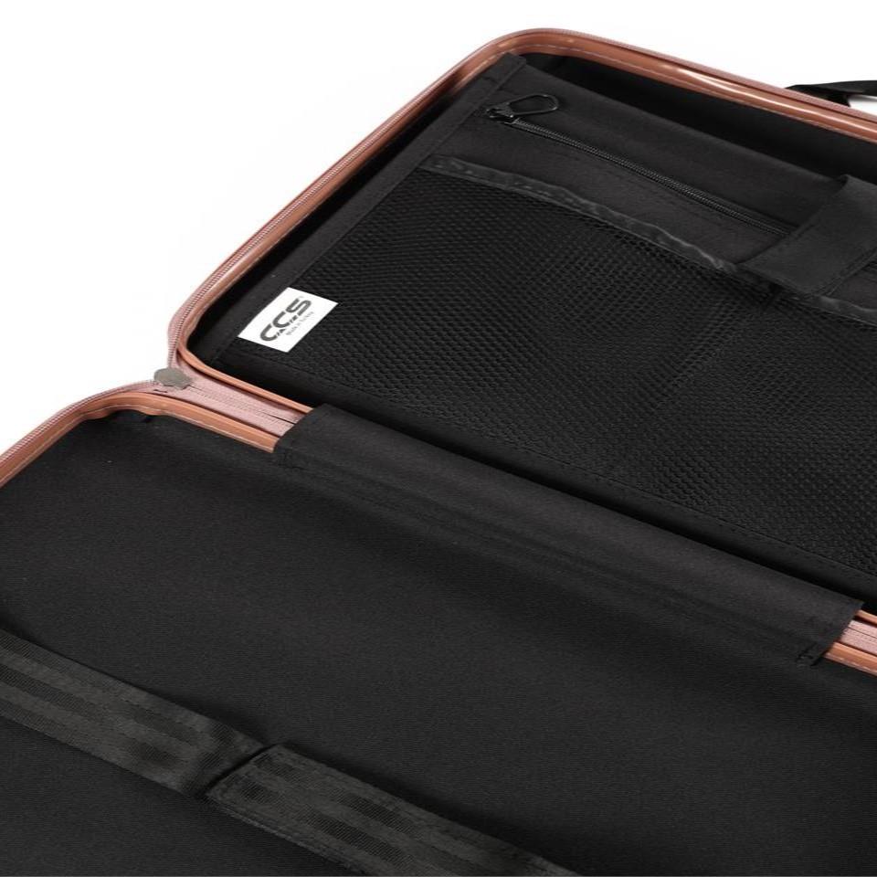 Ççs Abs Laptop ve Evrak Çantası 17 İnch Pudra