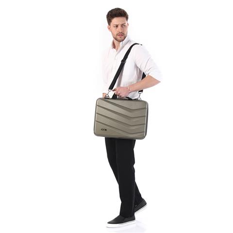 Ççs Abs Laptop ve Evrak Çantası 17 İnch Pudra