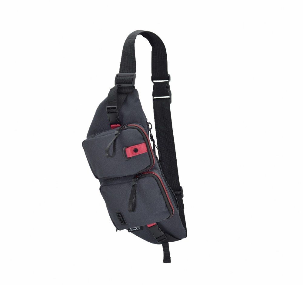 ÇÇS 31317 Çift Cepli Fonksiyonel Bel Çantası Gri