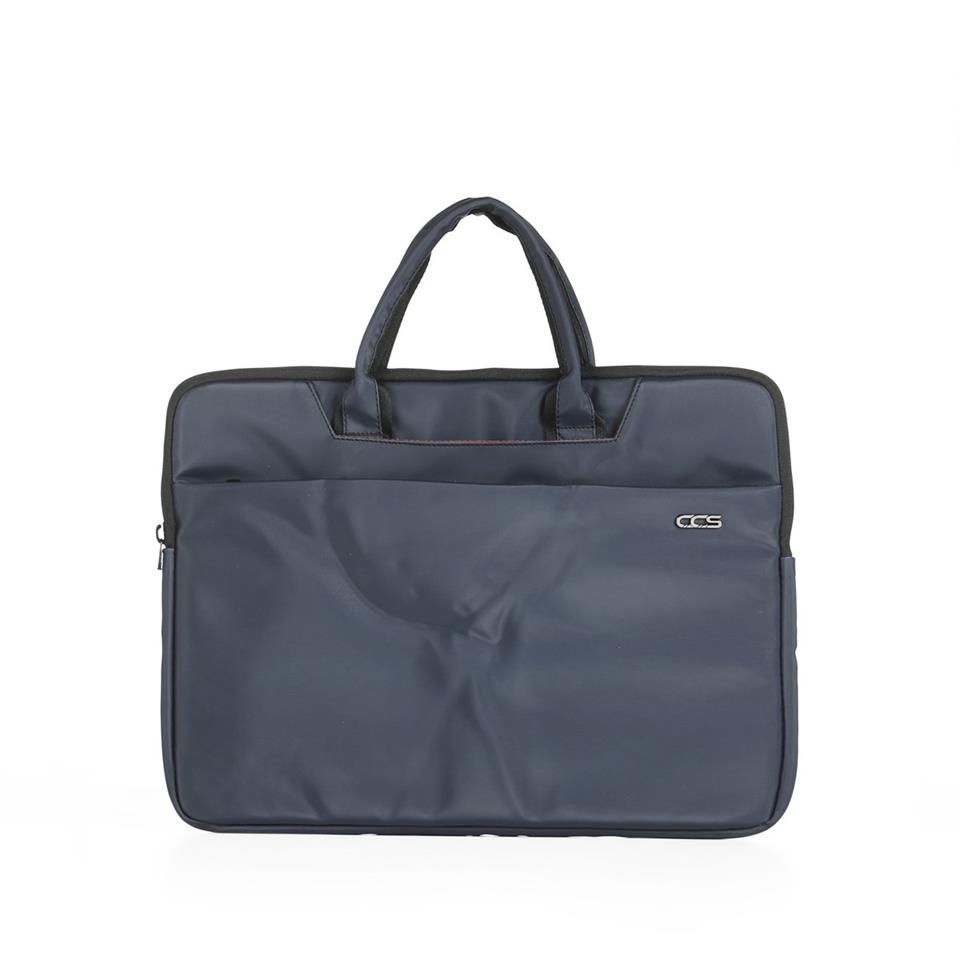 Ççs Omuz Askılı 15 İnch Macbook Laptop ve Evrak Çantası Lacivert