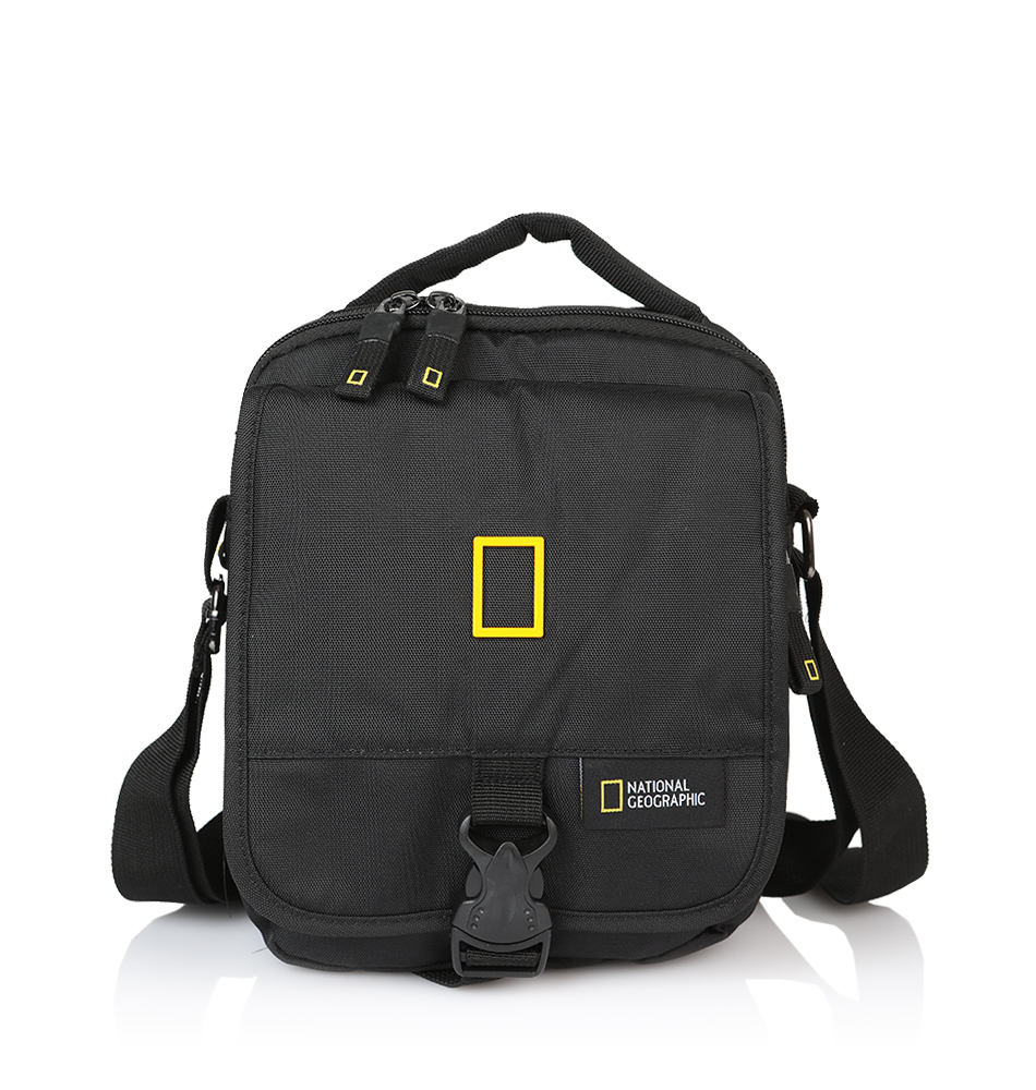National Geographic Tokalı Postacı Askılı Çanta 25x20 Siyah