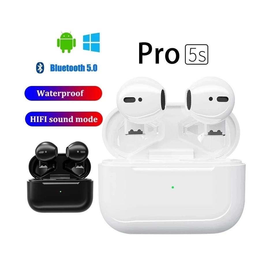 Pro 5s Airpods Bluetooth Kulak Içi Kulaklık Beyaz