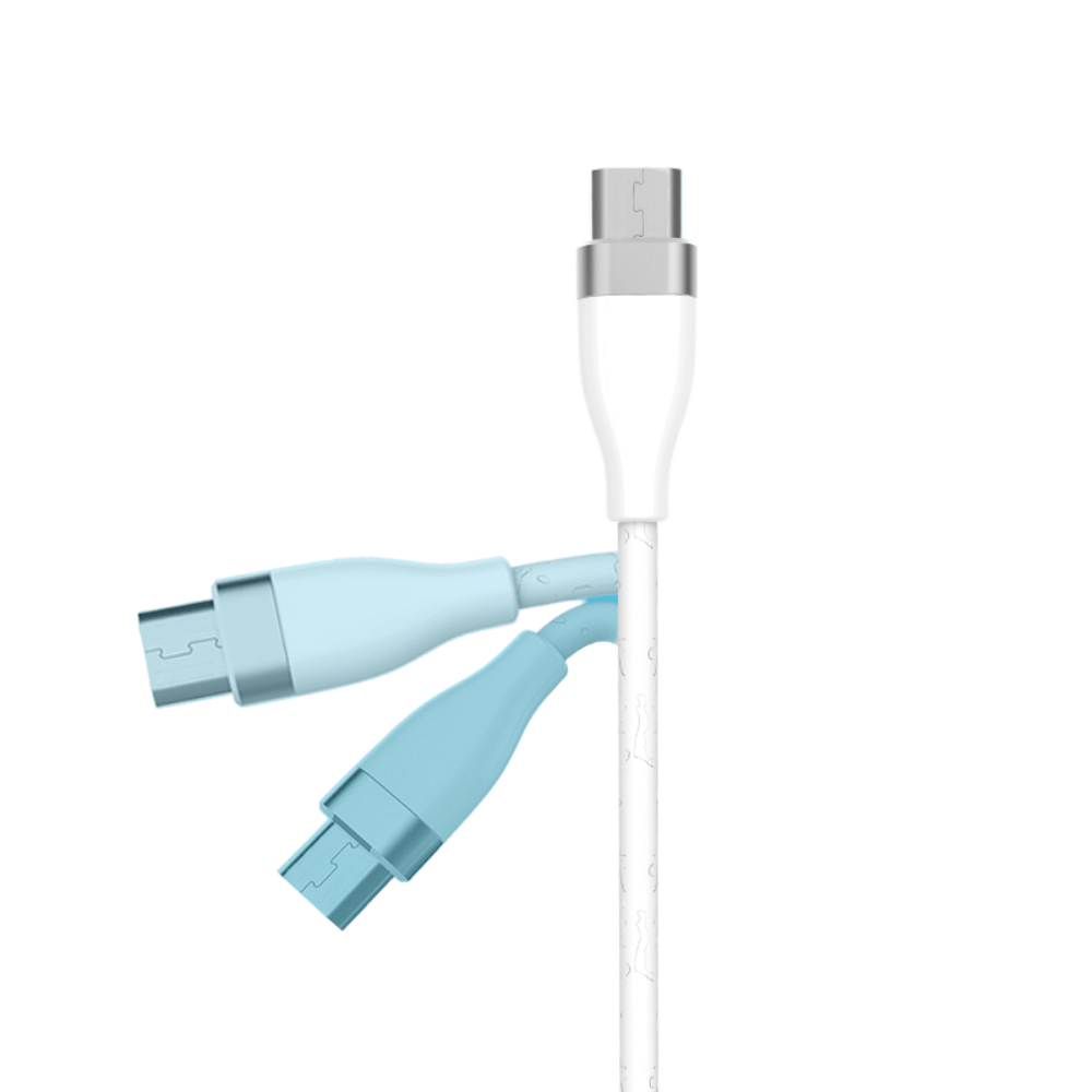 Micro Usb Seramik Uçlu  3.1A 1M Şarj Kablosu