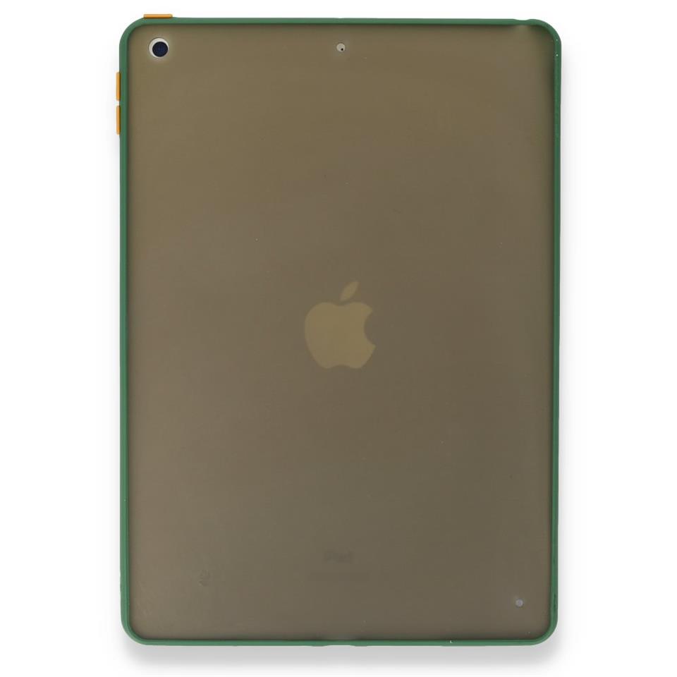 Ipad 7 ve 8. Nesil 10.2 Montreal Silikon Tablet Kılıfı Yeşil