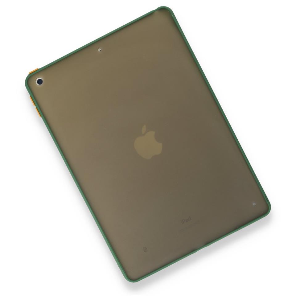 Ipad 7 ve 8. Nesil 10.2 Montreal Silikon Tablet Kılıfı Yeşil