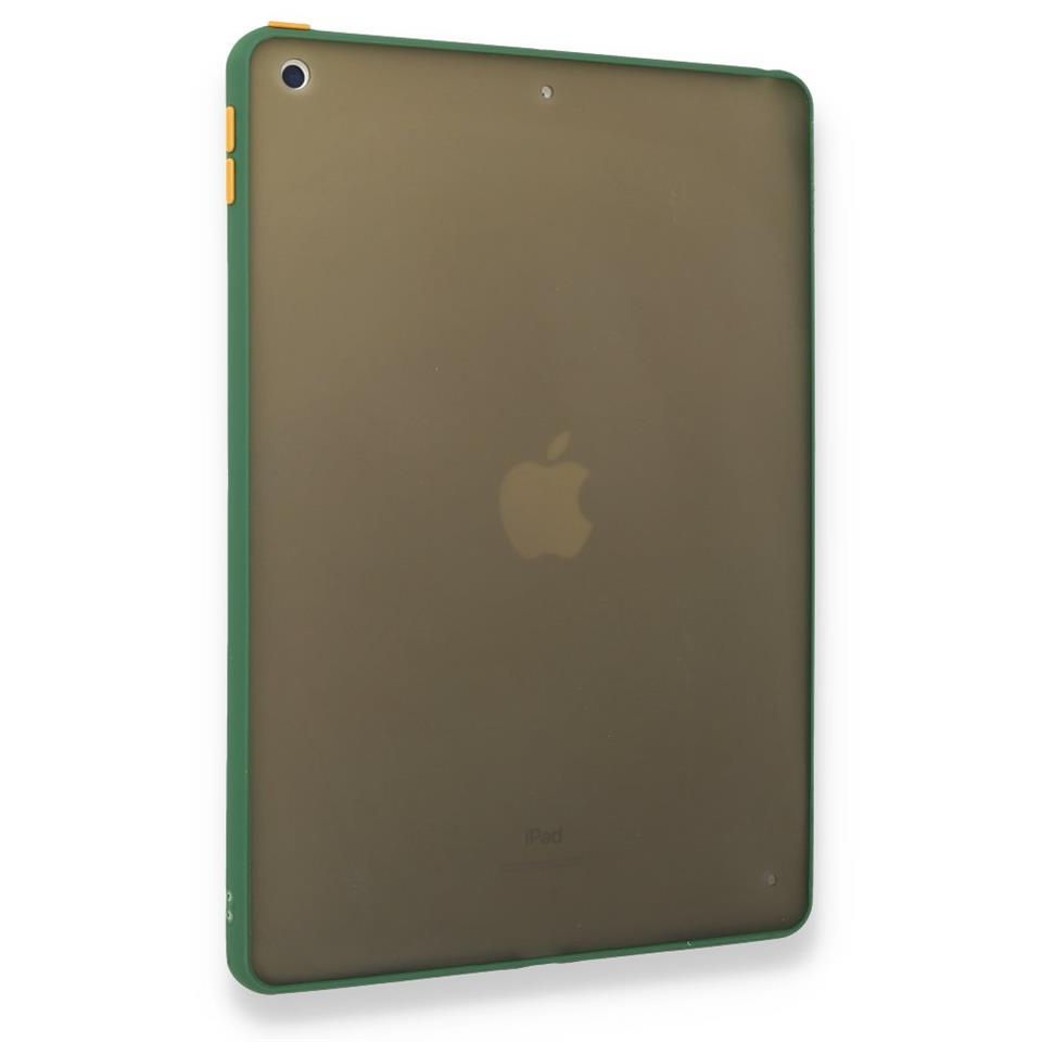 Ipad 7 ve 8. Nesil 10.2 Montreal Silikon Tablet Kılıfı Yeşil