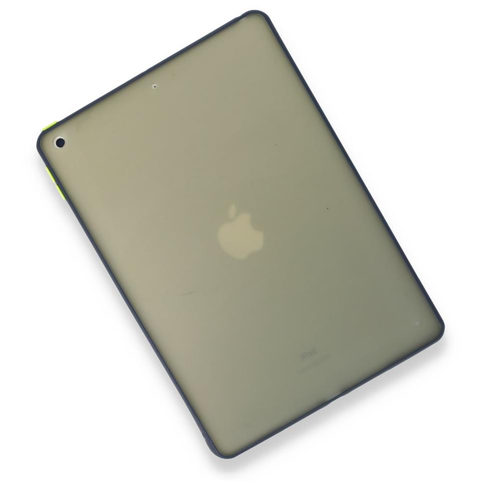 Ipad 7 ve 8. Nesil 10.2 Montreal Silikon Tablet Kılıfı Lacivert