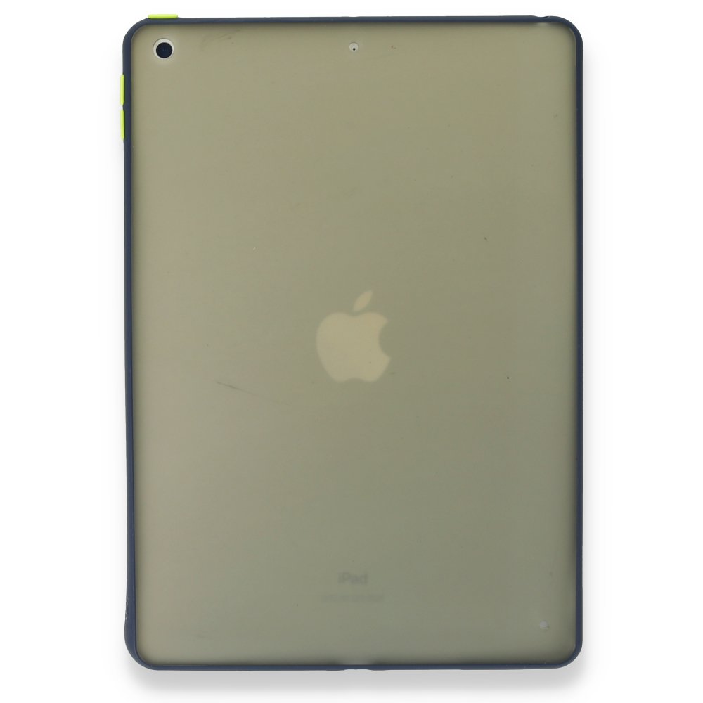 Ipad 7 ve 8. Nesil 10.2 Montreal Silikon Tablet Kılıfı Lacivert