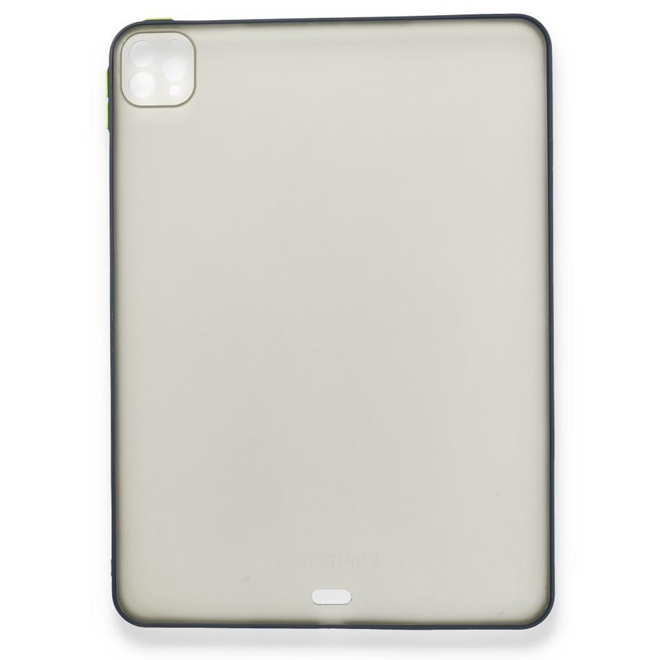 İpad 11 Pro 2018 ve 2020 Montreal  Silikon Tablet Kılıfı Lacivert