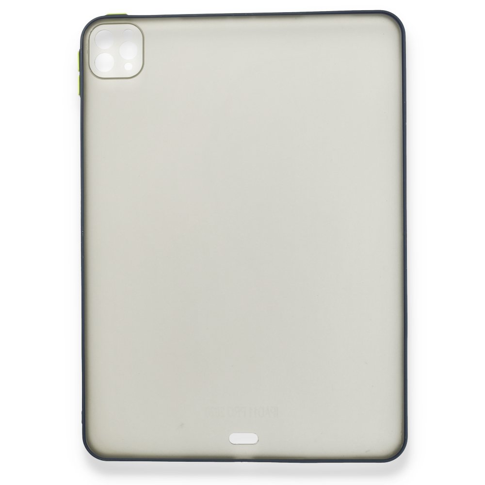 İpad 11 Pro 2018 ve 2020 Montreal  Silikon Tablet Kılıfı Lacivert